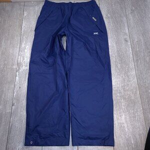 Helly Hansen Mens Packable Rain Pants Size XL Blue Waterproof Pullon Hiking